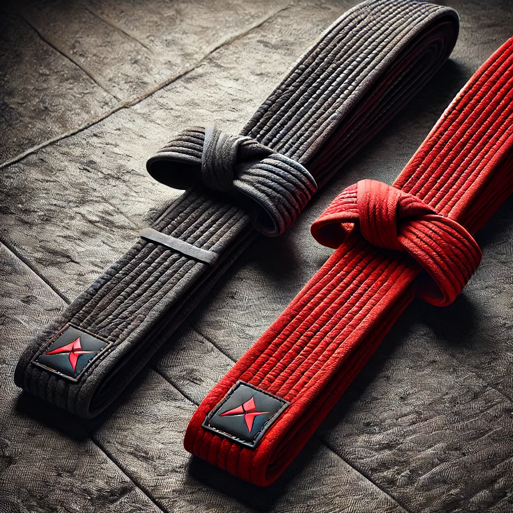 ceinture noire rouge jjb